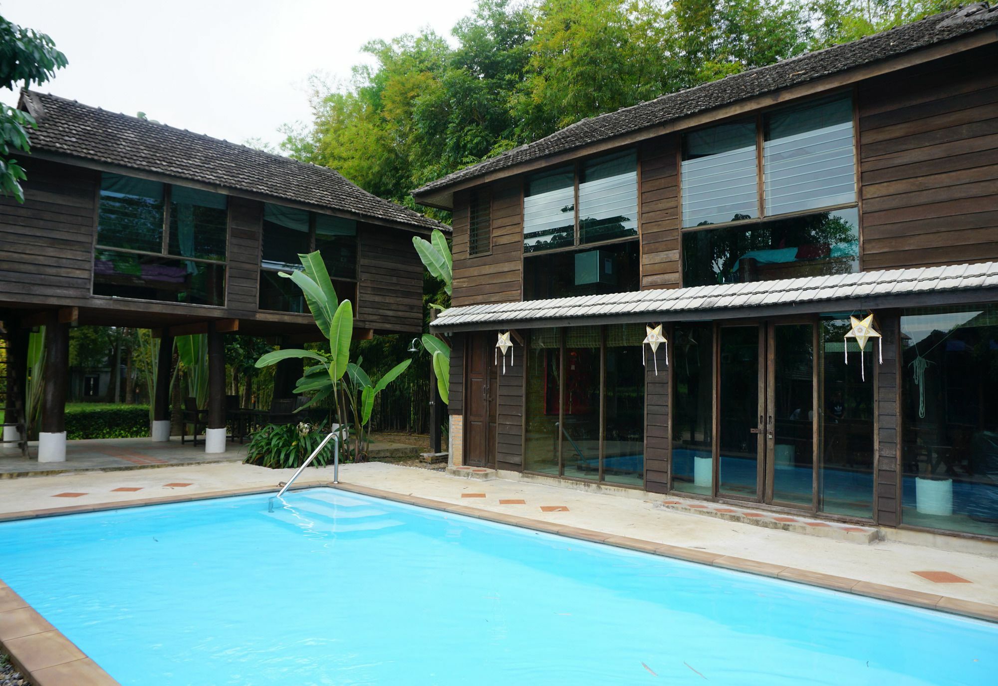 Banyen Villa San Sai Bagian luar foto